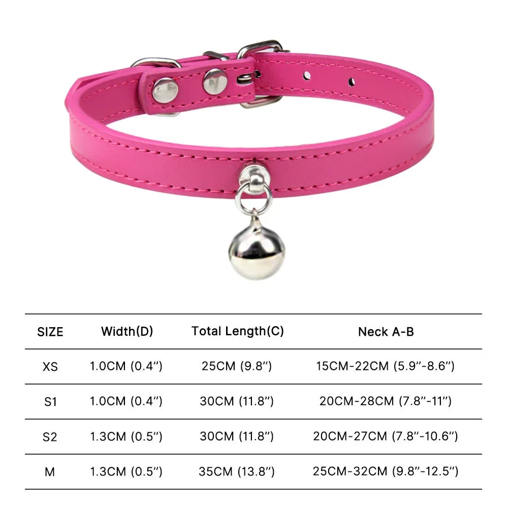 collier-rose-clochette-бébé-chat
