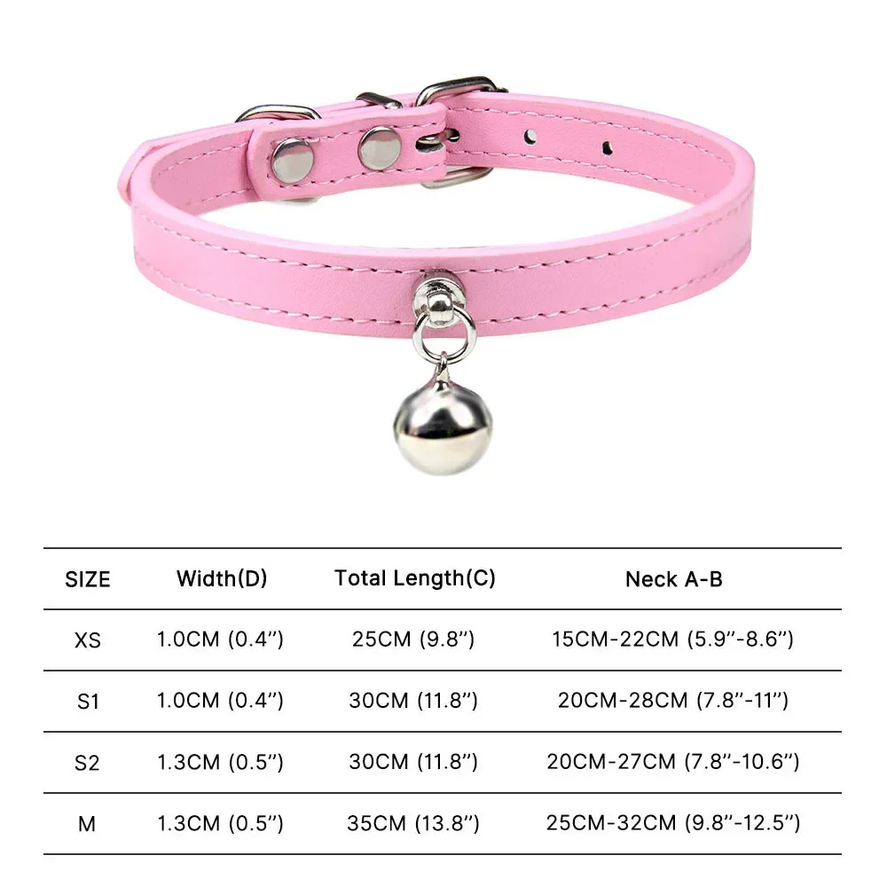 collier-rose-clochette-chat